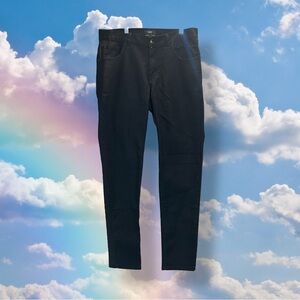 TRIUMPH OVER TRAGEDY BLACK SLIM TAPER PANTS - SZ 32 W / 32 L